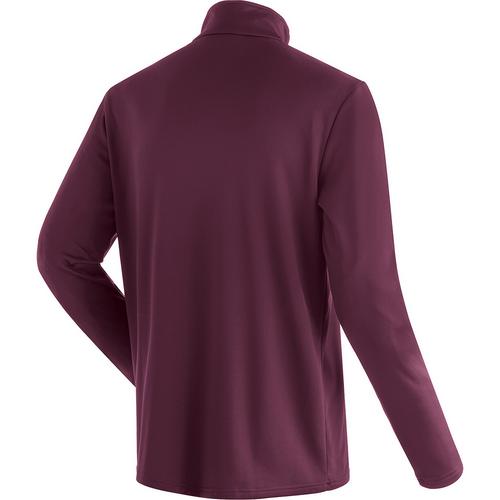 Rückansicht von Maier Sports Felix Langarmshirt Herren Lila4637