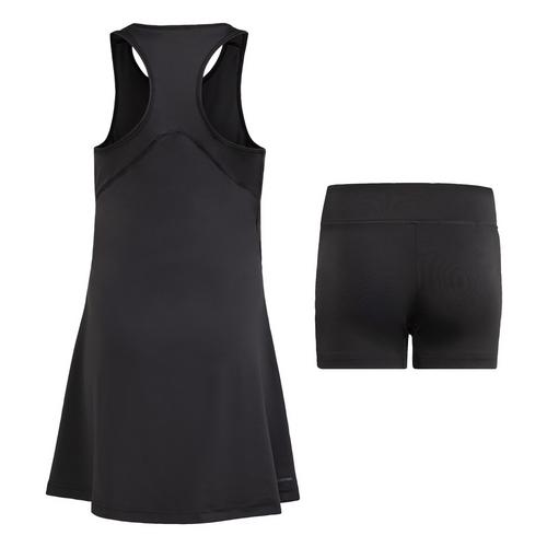 Rückansicht von adidas GIRLS CLUB TENNIS CLIMACOOL KLEID Tenniskleid Kinder Black