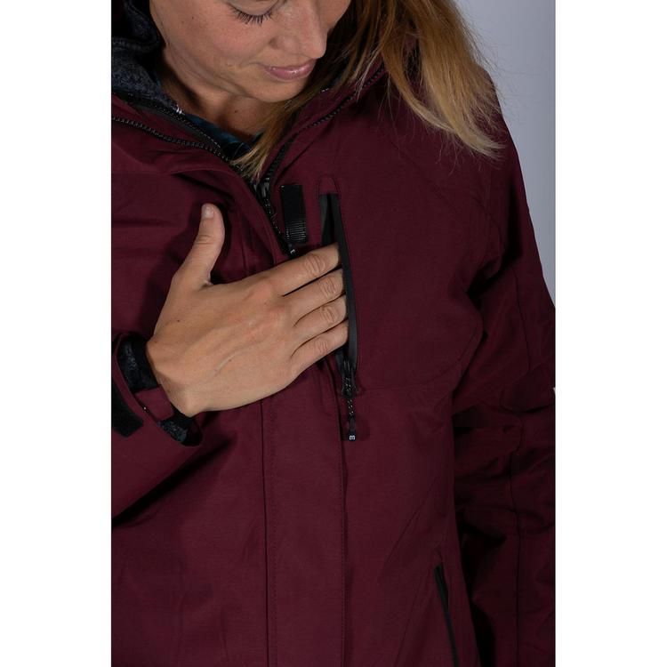 Maul Sport Maul Sport Miltenberg MTX 20.0 - Megatex Funktionsjacke Damen - Dunkelrot421 - 3 | SportScheck