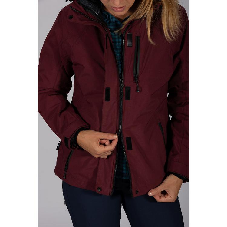 Maul Sport Maul Sport Miltenberg MTX 20.0 - Megatex Funktionsjacke Damen - Dunkelrot421 - 4 | SportScheck