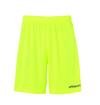 Uhlsport CENTER BASIC - OHNE INNENSLIP Fu&szlig;ballshorts - fluo gelb