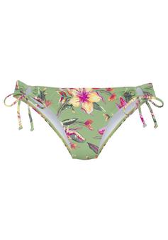 Lascana Bikini-Hose Bikini Hose Damen salbei-pink bedruckt