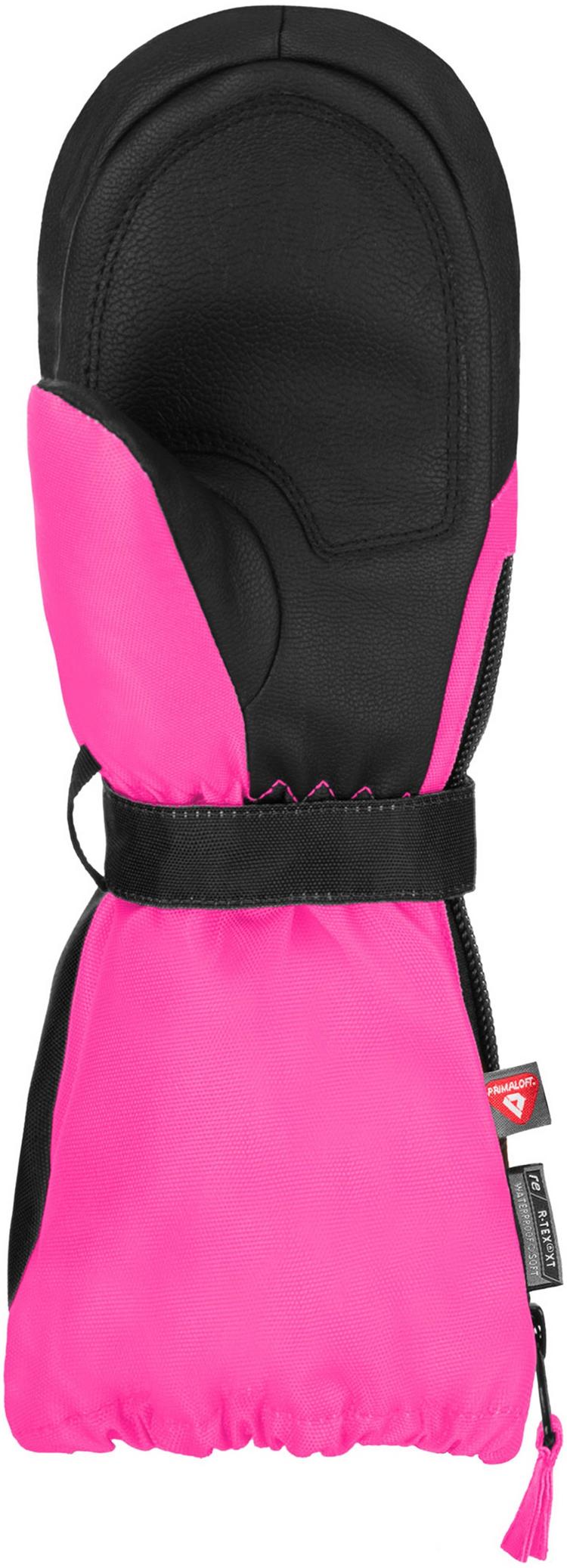 Reusch Reusch Lucky R-TEX&reg; XT Mitten Handschuh Kinder - 7720 black/pink glo - 4 | SportScheck