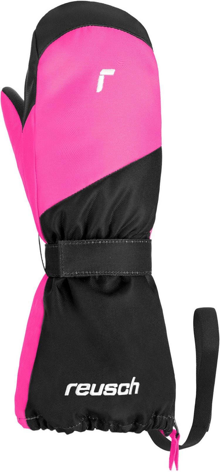 Reusch Reusch Lucky R-TEX&reg; XT Mitten Handschuh Kinder - 7720 black/pink glo - 5 | SportScheck
