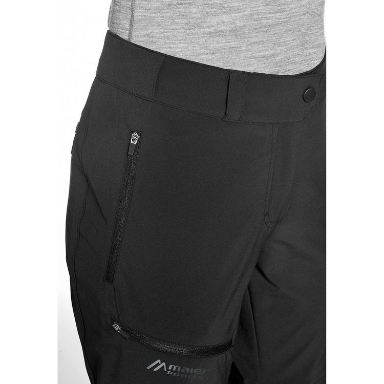 Maier Sports Maier Sports Latit Zip Trekkinghose Damen - Schwarz - 7 | SportScheck