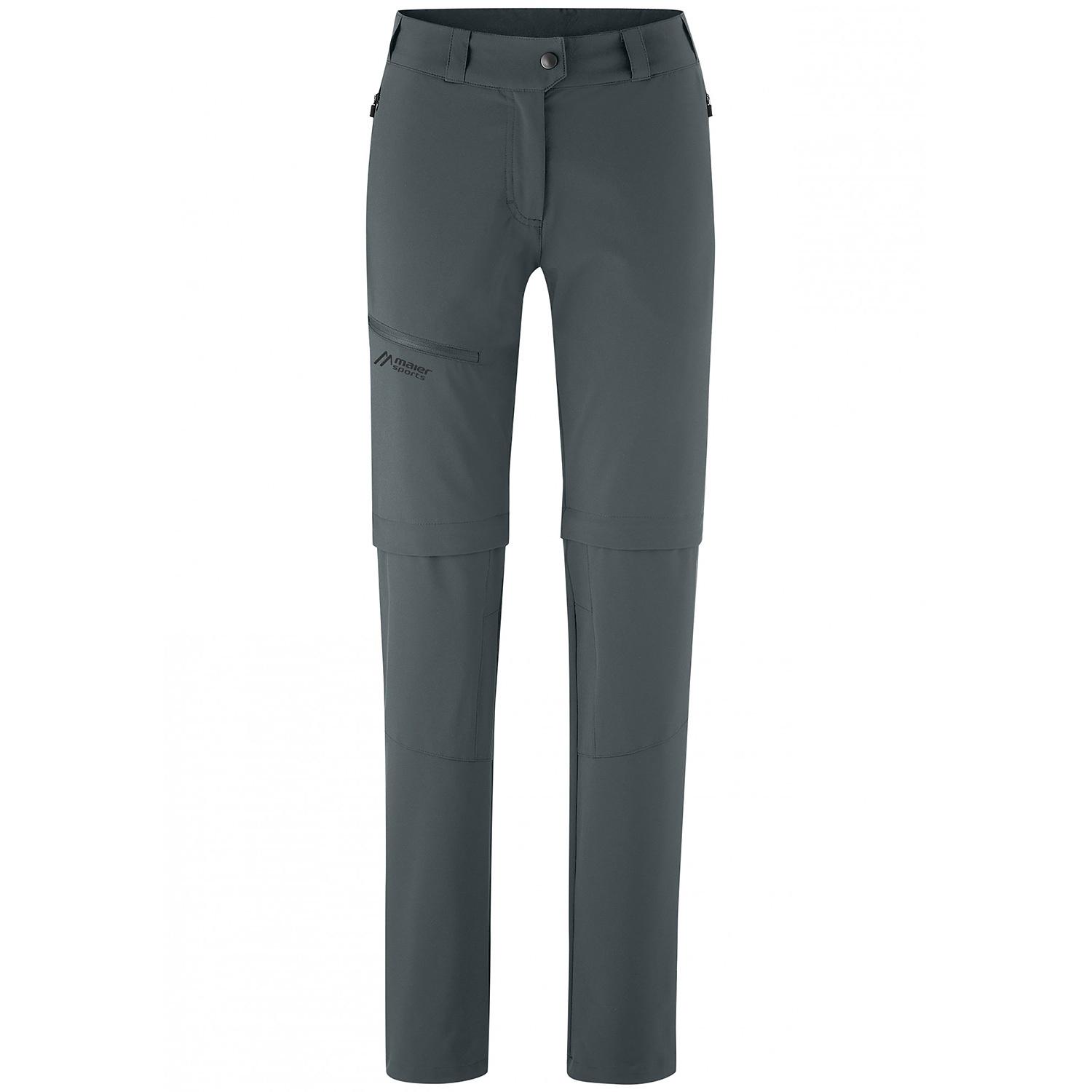 Maier Sports Latit Zip Trekkinghose Damen - Anthrazit