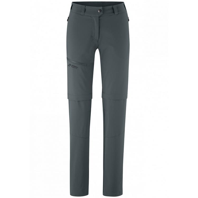 Maier Sports Maier Sports Latit Zip Trekkinghose Damen - Anthrazit - 0 | SportScheck