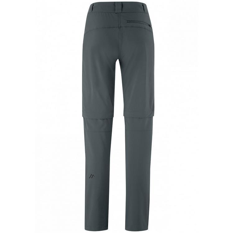 Maier Sports Maier Sports Latit Zip Trekkinghose Damen - Anthrazit - 1 | SportScheck