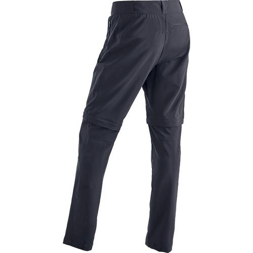 Rückansicht von Maier Sports Latit Zip Trekkinghose Damen Marine