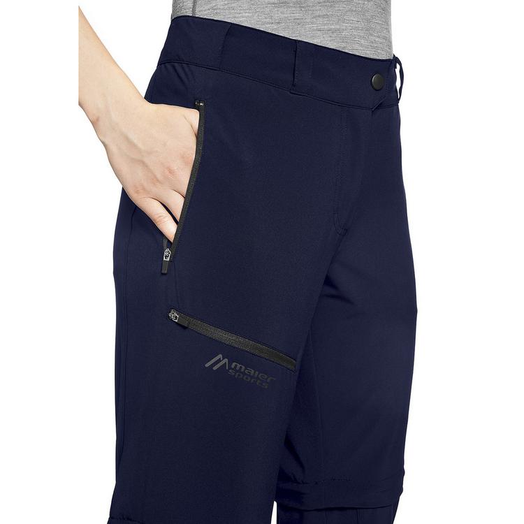 Maier Sports Maier Sports Latit Zip Trekkinghose Damen - Marine - 2 | SportScheck
