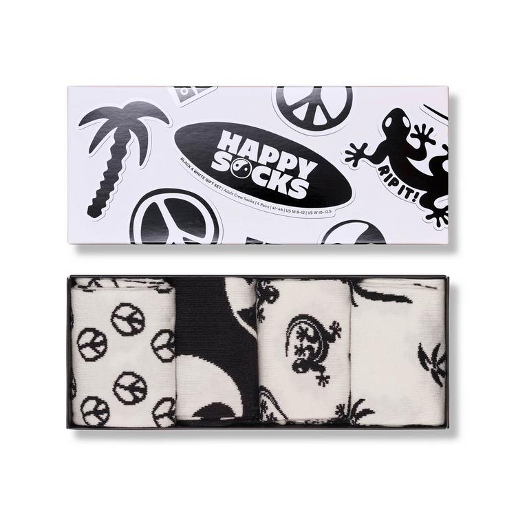 Happy Socks Happy Socks Socken Socken - Black and White 3 - 4 | SportScheck