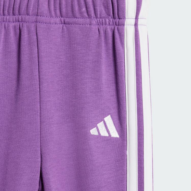 adidas adidas Essentials Kids Jogginganzug Trainingsanzug Kinder - Ice Lavender / White - 2 | SportScheck