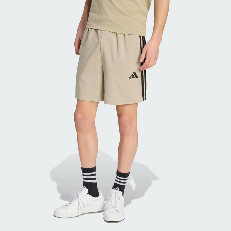 adidas adidas Essentials 3-Streifen Chelsea Shorts Funktionsshorts Herren - Wonder Cargo / Black - 0 | SportScheck