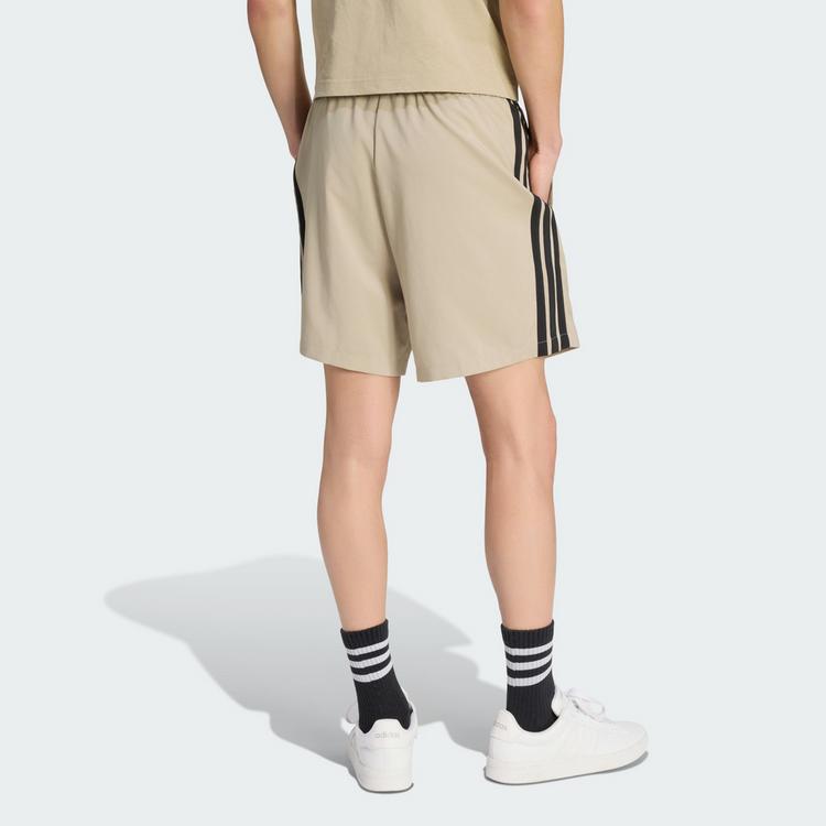 adidas adidas Essentials 3-Streifen Chelsea Shorts Funktionsshorts Herren - Wonder Cargo / Black - 1 | SportScheck