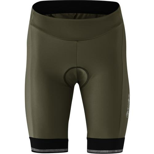 Rückansicht von Gonso SITIVO Fahrradshorts Damen Rot