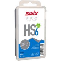 SWIX HS6 Blue, -6&deg;C/-12&deg;C Wachs - HS6 Blue -6&deg;C--12&deg;C, 60g