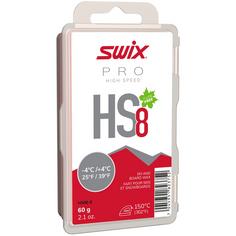 SWIX HS8 Red, -4&deg;C/+4&deg;C Wachs HS8 Red -4&deg;C-+4&deg;C, 60g