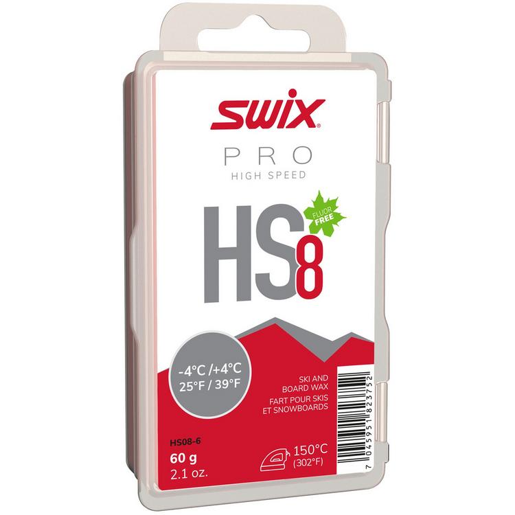 SWIX SWIX HS8 Red, -4&deg;C/+4&deg;C Wachs - HS8 Red -4&deg;C-+4&deg;C, 60g - 0 | SportScheck