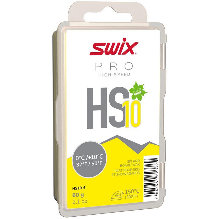 SWIX SWIX HS10 Yellow, 0&deg;C/+10&deg;C Wachs - HS10 Yellow 0&deg;C-+10&deg;C, 60g - 0 | SportScheck