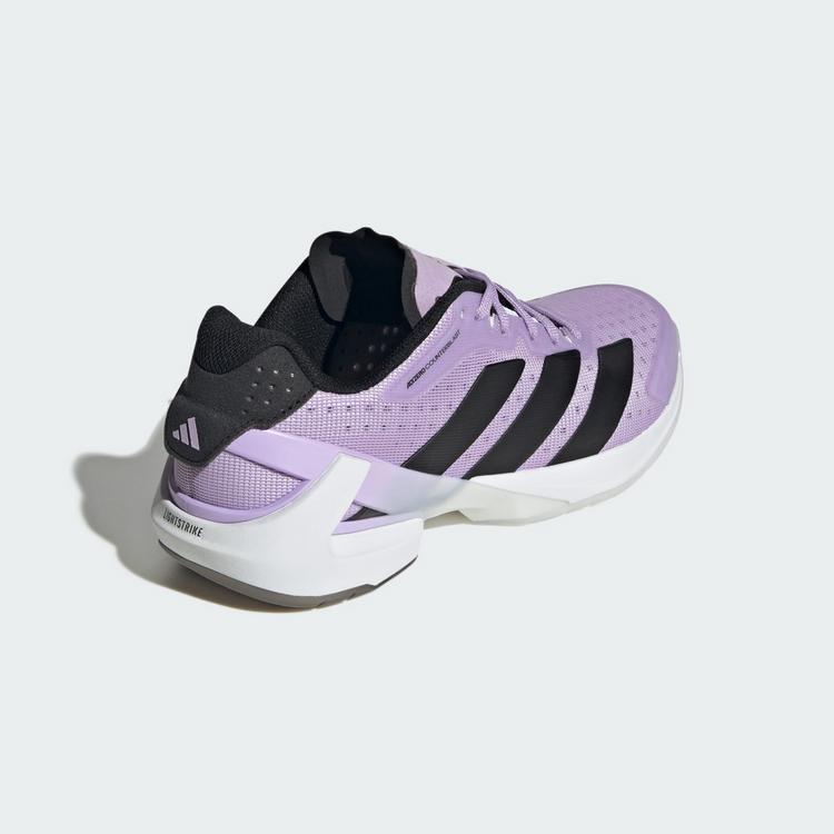 adidas adidas Adizero Counterblast Hallenschuh Hallenschuhe Damen - Cloud White / Core Black / Powder Plum - 4 | SportScheck