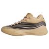 adidas Dame X Schuhe Basketballschuhe - Warm Sandstone / Core Black / Lucid Lemon
