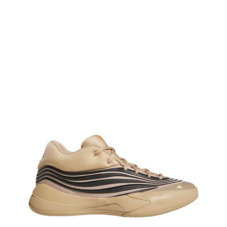 adidas adidas Dame X Schuh Basketballschuhe - Warm Sandstone / Core Black / Lucid Lemon - 0 | SportScheck