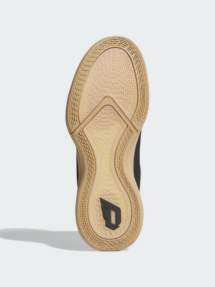 adidas adidas Dame X Schuh Basketballschuhe - Warm Sandstone / Core Black / Lucid Lemon - 2 | SportScheck