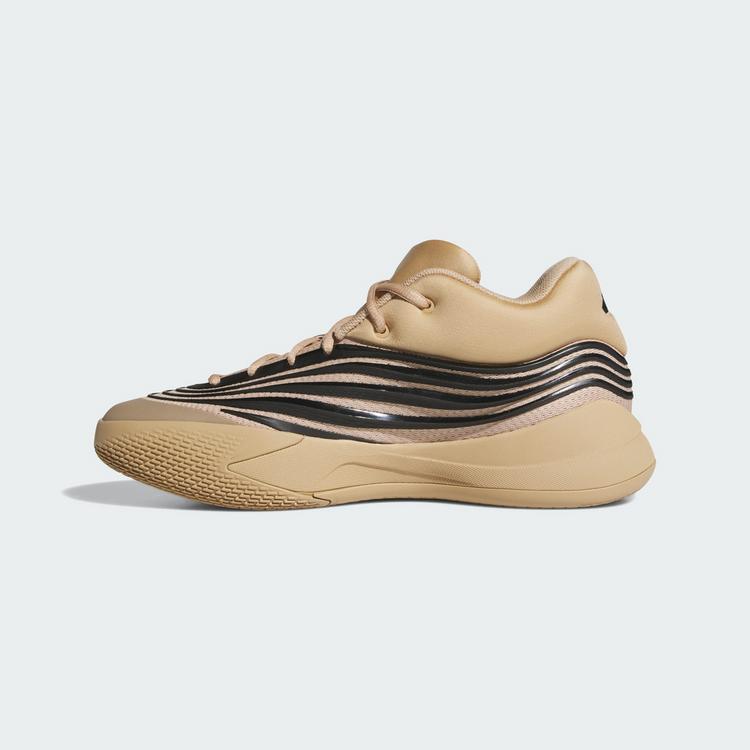 adidas adidas Dame X Schuh Basketballschuhe - Warm Sandstone / Core Black / Lucid Lemon - 5 | SportScheck