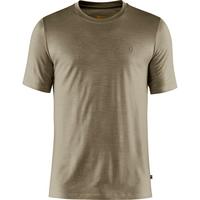 FJ&Auml;LLR&Auml;VEN Abisko Wool T-Shirt Herren - Oliv