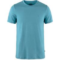FJ&Auml;LLR&Auml;VEN Abisko Wool T-Shirt Herren - Petrol