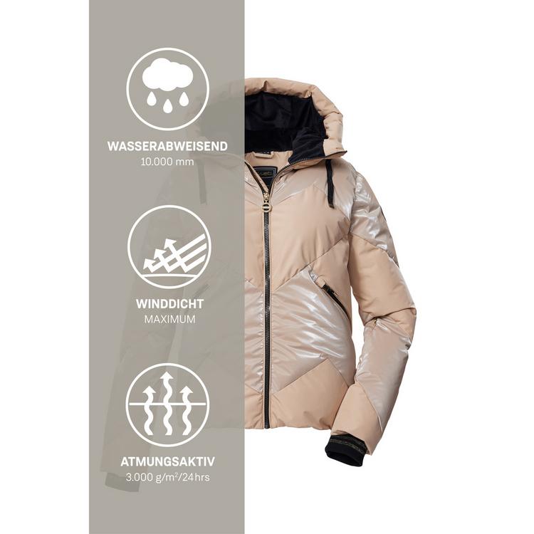KILLTEC KILLTEC KSW 113 WMN SKI QLTD JCKT Skijacke Damen - Beige8025 - 4 | SportScheck