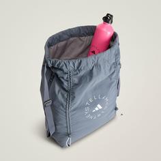 Rückansicht von adidas adidas by Stella McCartney Sportbeutel Schuhtasche Damen Onix / White