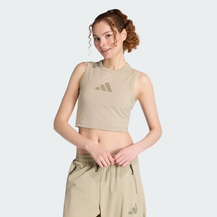 adidas adidas ADIDAS Z.N.E. TANKTOP Tanktop Damen - Wonder Cargo - 0 | SportScheck