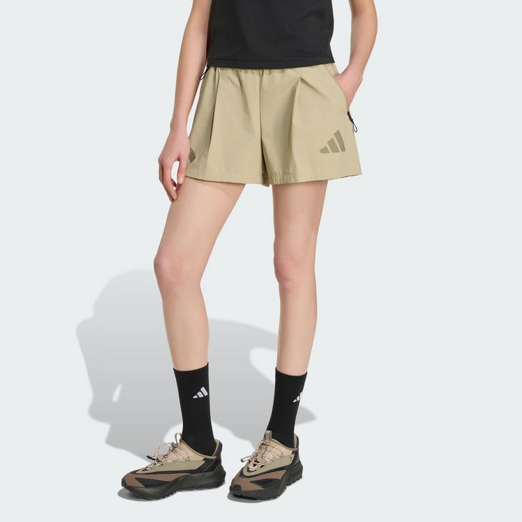 adidas adidas ADIDAS Z.N.E. WOVEN SHORTS Funktionsshorts Damen - Wonder Cargo - 0 | SportScheck