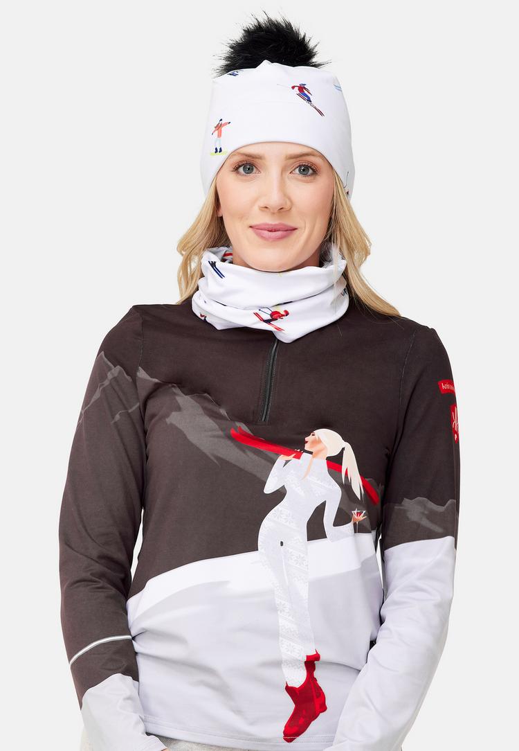 Krimson Klover Krimson Klover Multi Skiers Bommelm&uuml;tze Damen - multi skiers white - 0 | SportScheck