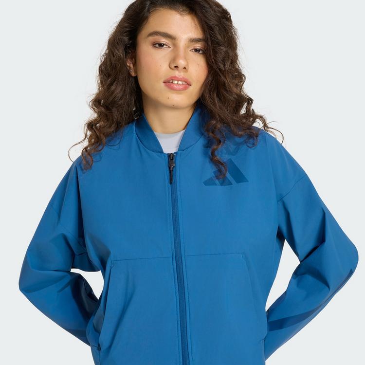 adidas adidas ADIDAS Z.N.E. WOVEN BOMBERJACKE Jacke Damen - Dusky Petrol - 0 | SportScheck