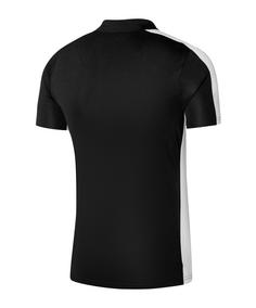 Rückansicht von Nike Academy 23 Poloshirt Poloshirt Herren schwarzweissweiss