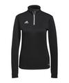 adidas Entrada 22 HalfZip Sweatshirt Damen Funktionssweatshirt Damen - schwarzweiss