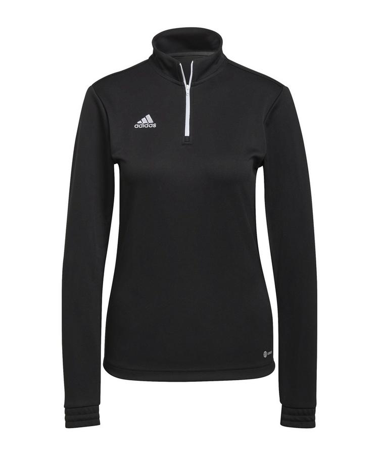 adidas adidas Entrada 22 HalfZip Sweatshirt Damen Funktionssweatshirt Damen - schwarzweiss - 0 | SportScheck