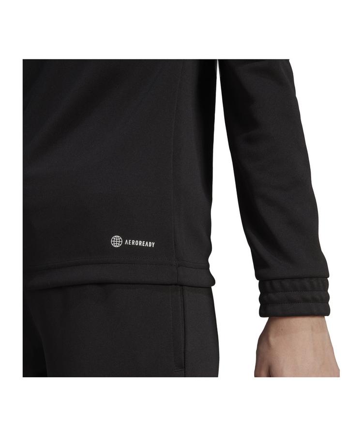 adidas adidas Entrada 22 HalfZip Sweatshirt Damen Funktionssweatshirt Damen - schwarzweiss - 1 | SportScheck