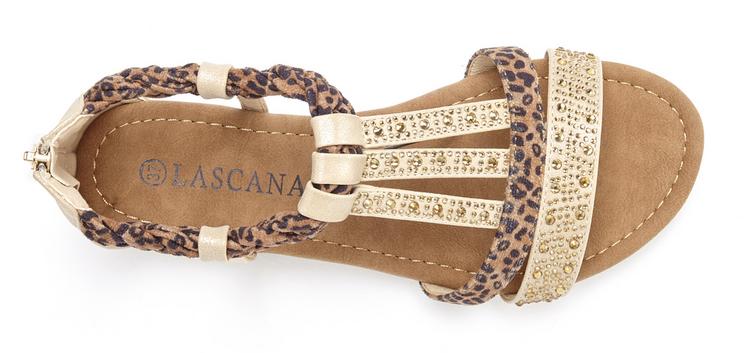 Lascana Lascana Sandale Sandalen Damen - beige - braun - 5 | SportScheck