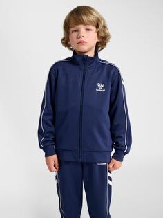 Rückansicht von hummel hmlTRACK TRACKSUIT Trainingsanzug Kinder DRESS BLUES