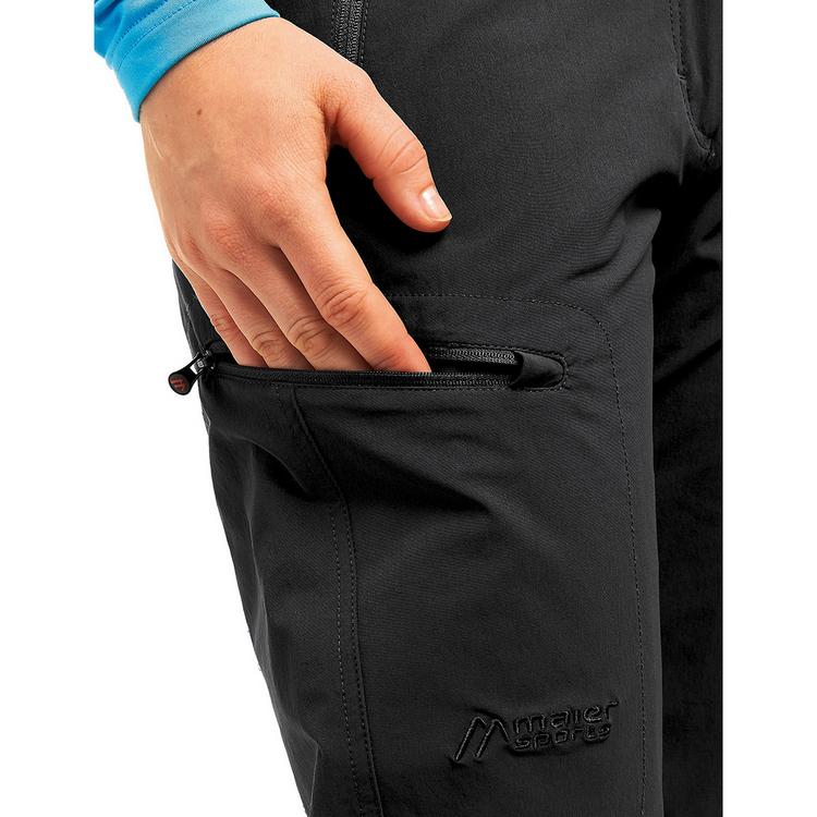Maier Sports Maier Sports Rechberg Therm Thermohose Damen - Schwarz - 8 | SportScheck