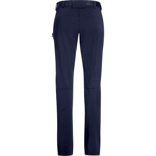 Rückansicht von Maier Sports Lana slim Wanderhose Damen Marine