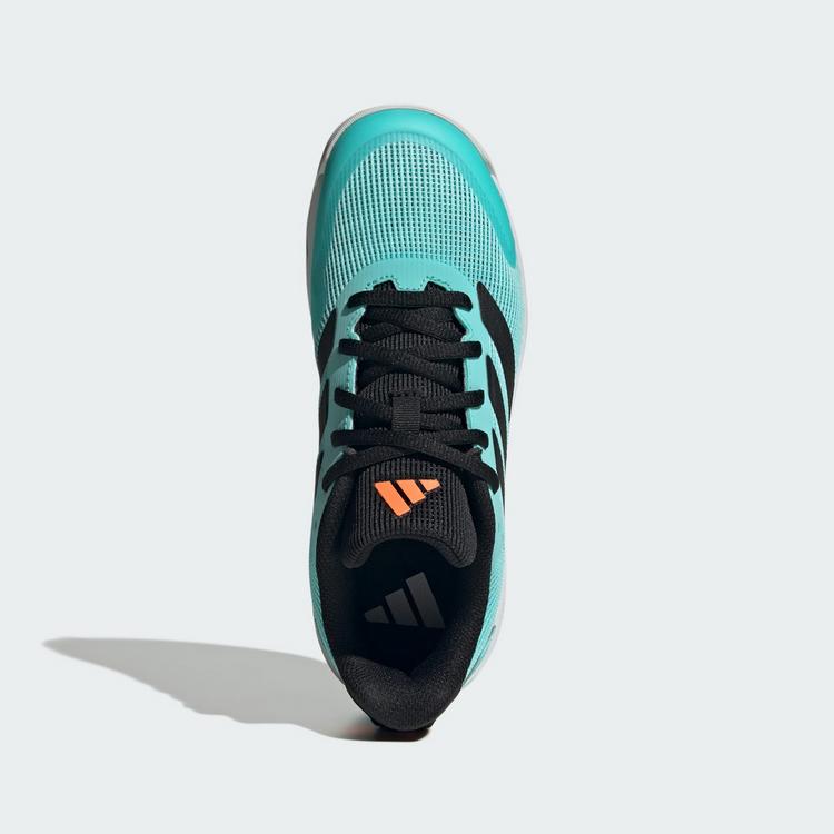 adidas adidas Ubersonic Kids Tennisschuh Tennisschuhe Kinder - Flash Aqua / Core Black / Lucid Orange - 1 | SportScheck