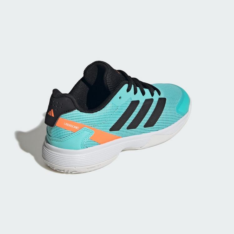 adidas adidas Ubersonic Kids Tennisschuh Tennisschuhe Kinder - Flash Aqua / Core Black / Lucid Orange - 4 | SportScheck