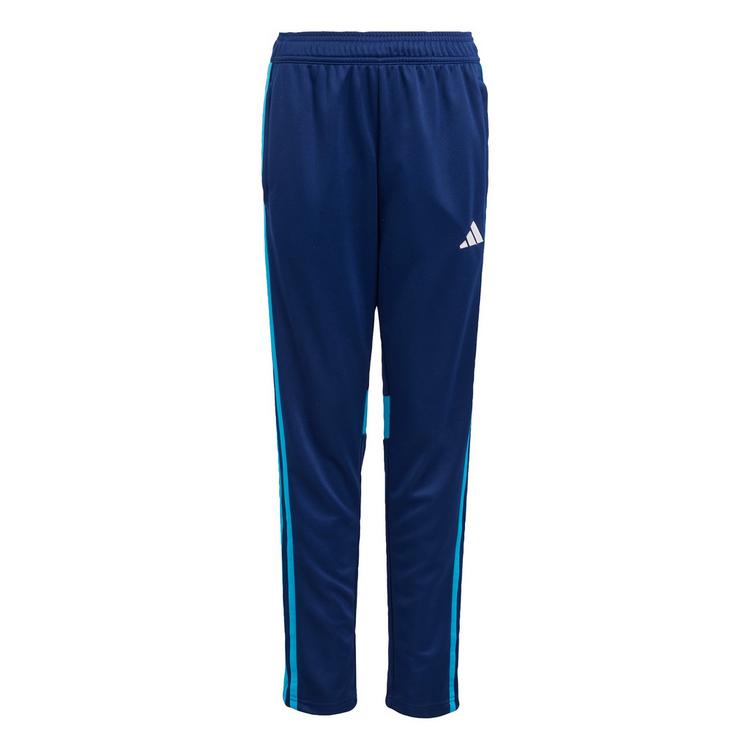 adidas adidas Tiro 25 Essentials Kids Trainingshose Trainingshose Kinder - Dark Blue / Shock Cyan / White - 0 | SportScheck