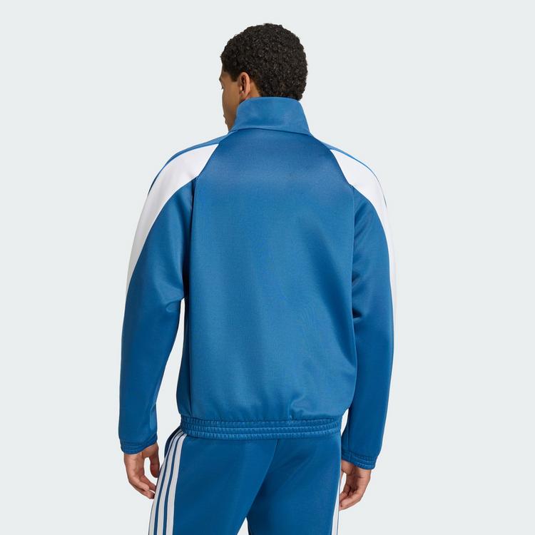 adidas adidas Stadium Trainingsjacke Trainingsanzug Herren - Dusky Petrol / White / Ray Blue - 1 | SportScheck