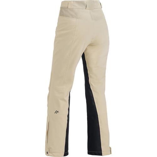 Rückansicht von Maier Sports Whiteglam Pants W Skihose Damen Crema631