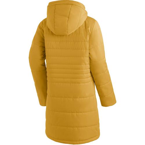 Rückansicht von Maier Sports LAERKE 2.0 Funktionsmantel Damen Gold7434